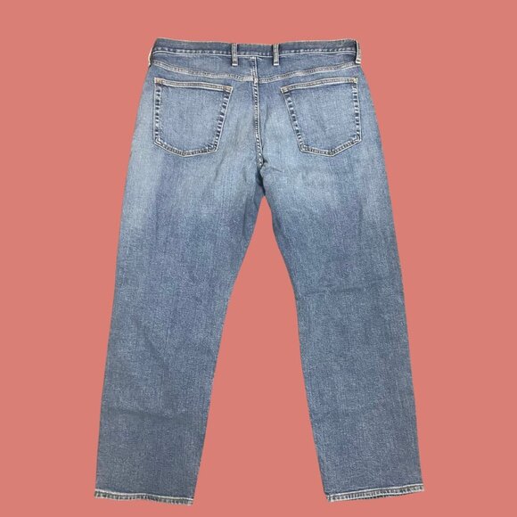 GAP Men’s 38x30 Straight Leg Blue Jeans – Classic Everyday Denim - Picture 4 of 11